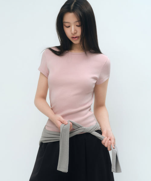 MUSINSA STANDARD WOMAN MUSINSA STANDARD WOMAN T-Shirt Slim Fit