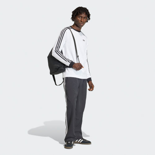 ADIDAS ADIDAS 3-Stripe Long Sleeve T-Shirt - White