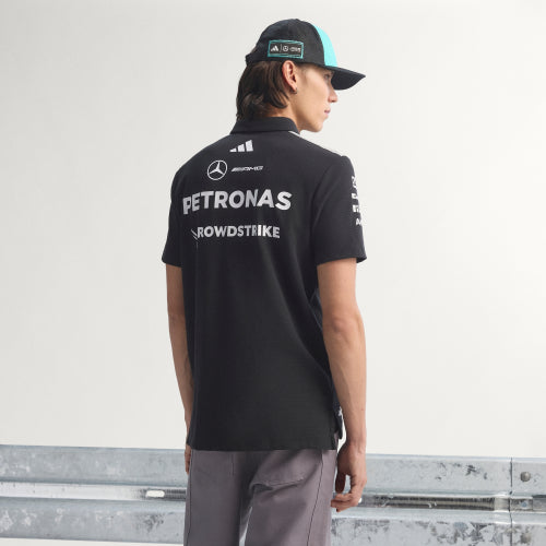 ADIDAS ADIDAS Mercedes AMG F1 Team Engineer Polo Shirt - Black