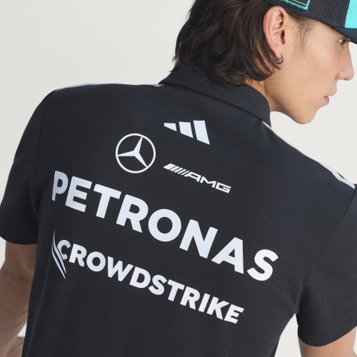 ADIDAS ADIDAS Mercedes AMG F1 Team Engineer Polo Shirt - Black