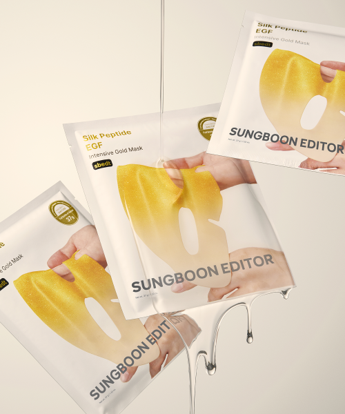 SUNGBOONEDITOR SUNGBOONEDITOR Silk Peptide EGF Intensive Gold Mask (4 sheets)