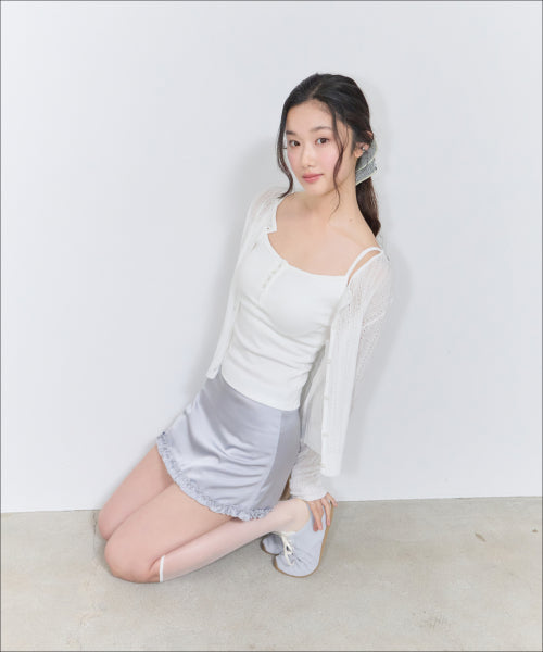 MIXXO MIXXO T-Shirt Button-up Sleeveless (C)