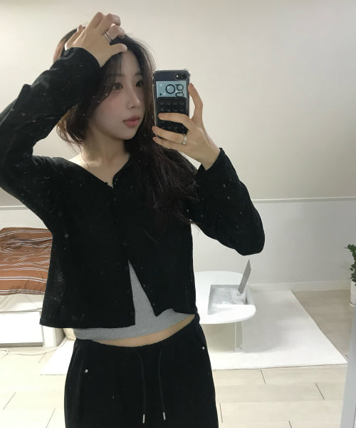 MIXXO MIXXO Summer see-through cardigan (C)
