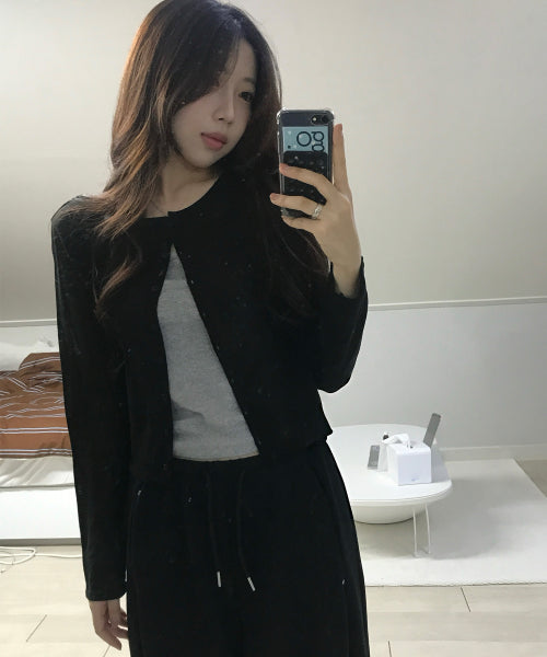 MIXXO MIXXO Summer see-through cardigan (C)