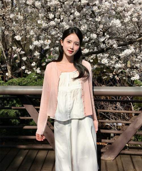 MIXXO MIXXO Summer see-through cardigan (C)