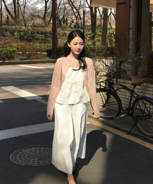 MIXXO MIXXO Summer see-through cardigan (C)