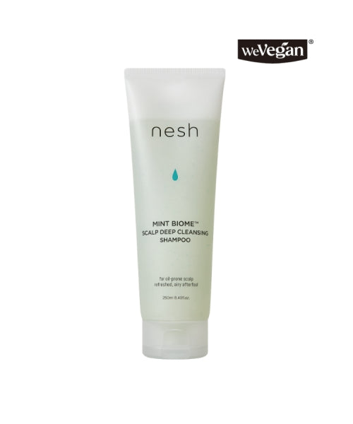 NESH [2-piece set] Mint Biome Scalp Deep Cleansing Shampoo 250ml & Mint Biome Scalp Purifying Scrub 180ml