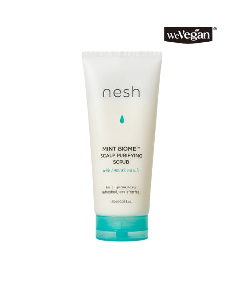 NESH [2-piece set] Mint Biome Scalp Deep Cleansing Shampoo 250ml & Mint Biome Scalp Purifying Scrub 180ml