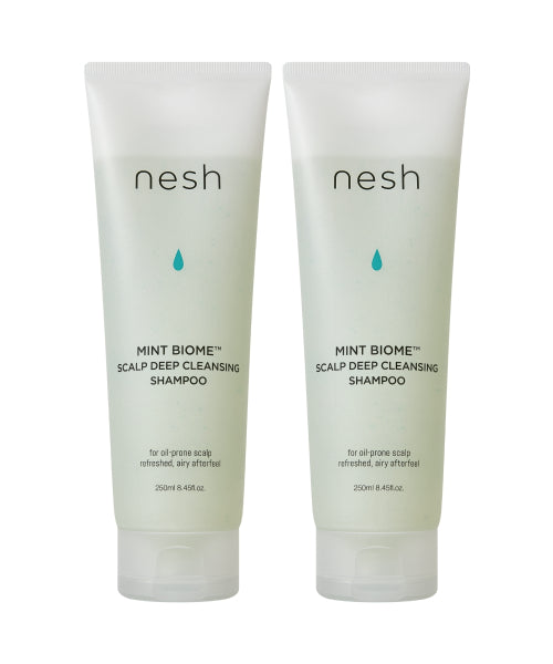 NESH [2-piece set] Mint Biome Scalp Deep Cleansing Shampoo 250ml x 2