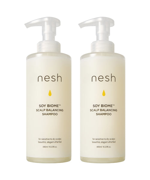 NESH [2-piece set] Soy Biome Scalp Balancing Shampoo 480ml x 2