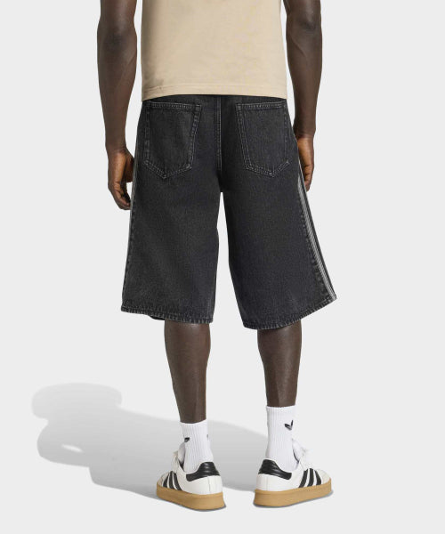 ADIDAS ADIDAS Firebird Denim Short Pants - Black