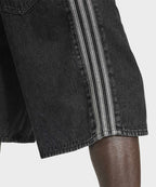 ADIDAS ADIDAS Firebird Denim Short Pants - Black