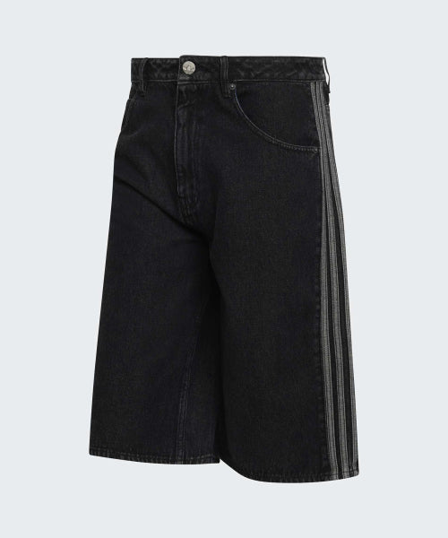 ADIDAS ADIDAS Firebird Denim Short Pants - Black