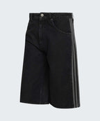 ADIDAS ADIDAS Firebird Denim Short Pants - Black