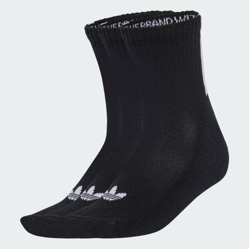 ADIDAS ADIDAS Quarter Length Striped Socks