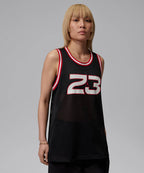 NIKE Nike Jordan T-Shirt W - Black: Gym Red