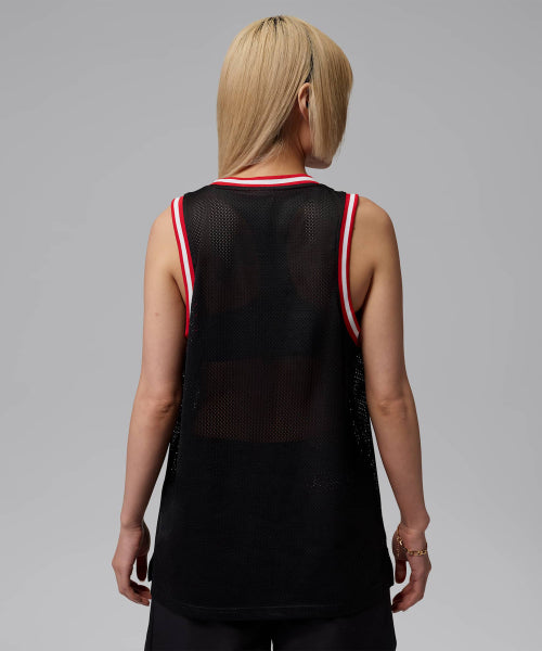 NIKE Nike Jordan T-Shirt W - Black: Gym Red