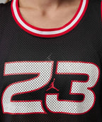 NIKE Nike Jordan T-Shirt W - Black: Gym Red