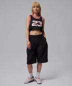 NIKE Nike Jordan T-Shirt W - Black: Gym Red
