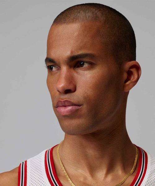 NIKE Nike Jordan Mesh Jersey M - White: Gym Red