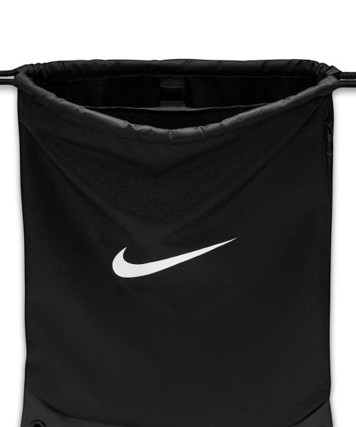 NIKE Nike Brasilia Drawstring Bag (18L) - Black: White