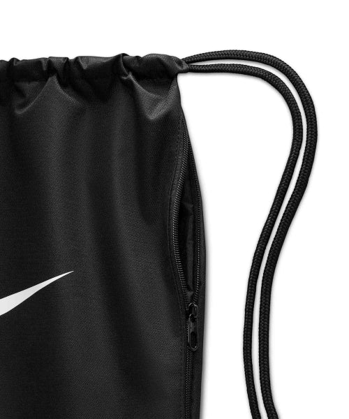NIKE Nike Brasilia Drawstring Bag (18L) - Black: White