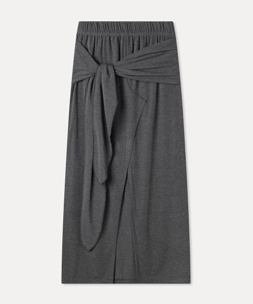MIXXO MIXXO Skirt Ribbon Tie Banding Long Skirt