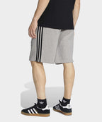 ADIDAS ADIDAS 3-stripe Short Pants Medium Gray Heather