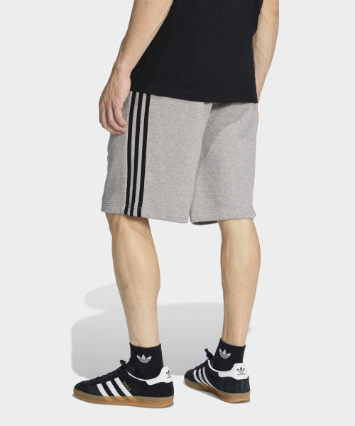 ADIDAS ADIDAS 3-stripe Short Pants Medium Gray Heather