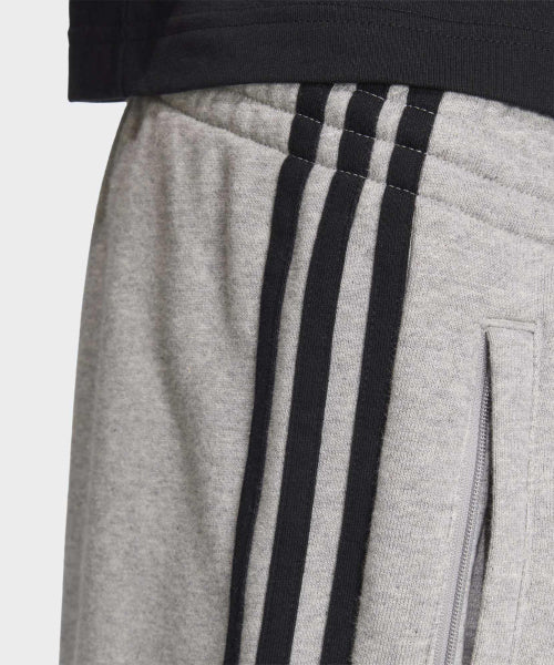 ADIDAS ADIDAS 3-stripe Short Pants Medium Gray Heather