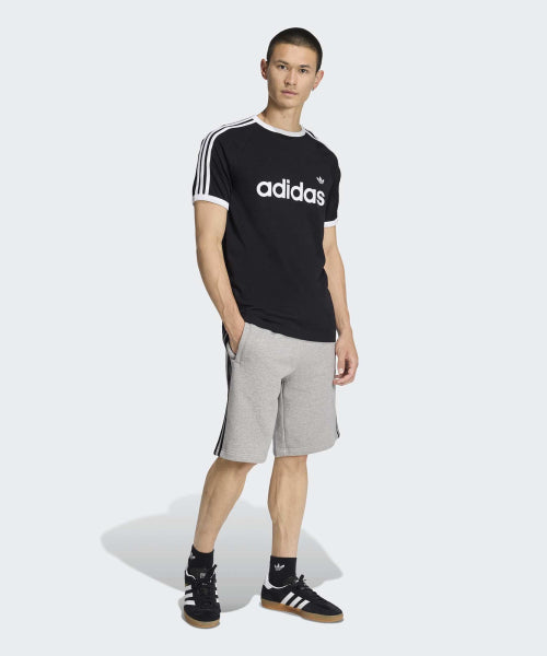 ADIDAS ADIDAS 3-stripe Short Pants Medium Gray Heather