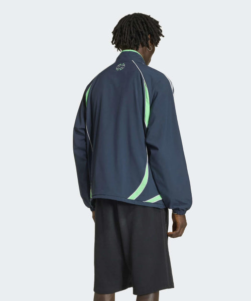 ADIDAS ADIDAS Team Geist Half Zipper Sweatshirt - Aura Ink
