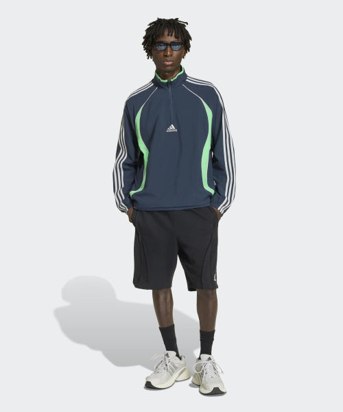 ADIDAS ADIDAS Team Geist Half Zipper Sweatshirt - Aura Ink