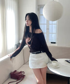 MIXXO MIXXO Cowl Neck Layered Pullover - Size S