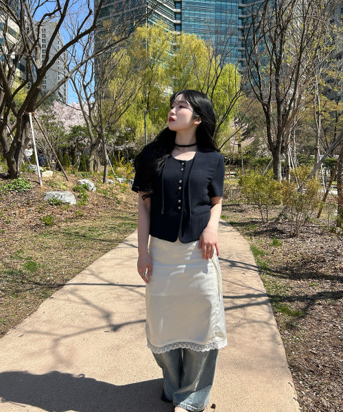 MIXXO MIXXO Midi Skirt C