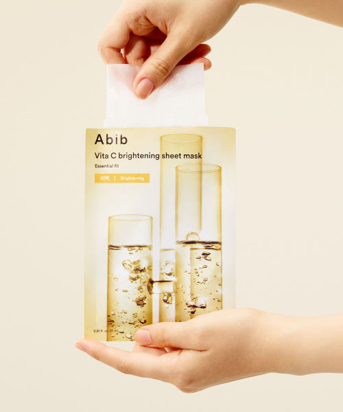 Abib Abib Vita C Radiance Sheet Mask Essential Fit 10 sheets