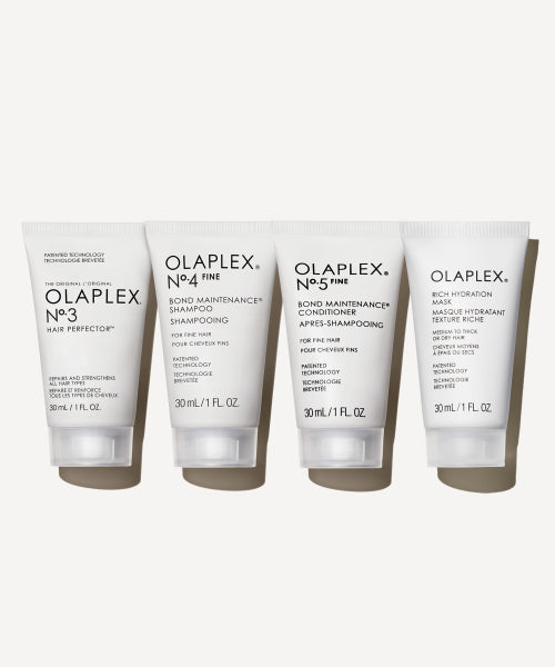 OLAPLEX Repair Hair Routine Travel Kit (NO.3+NO.4F+NO.5F+High Moisturizing Mask)