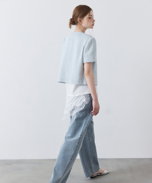 MIXXO MIXXO Denim Semi Balloon Pants