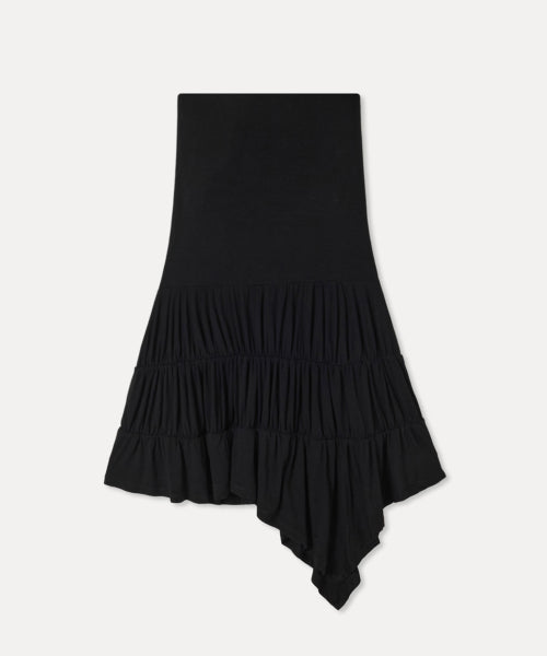 MIXXO MIXXO Skirt Folded Banding Tiered