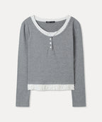 MIXXO MIXXO T-Shirt Layered Frill C