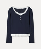 MIXXO MIXXO T-Shirt Layered Frill C