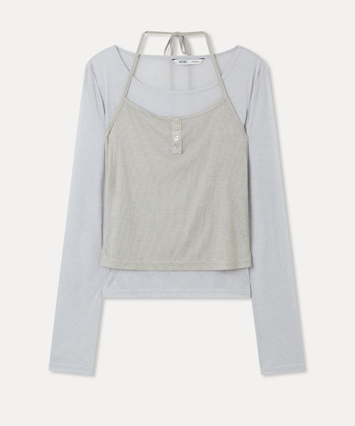 MIXXO MIXXO T-Shirt Layered Long Sleeve (C)