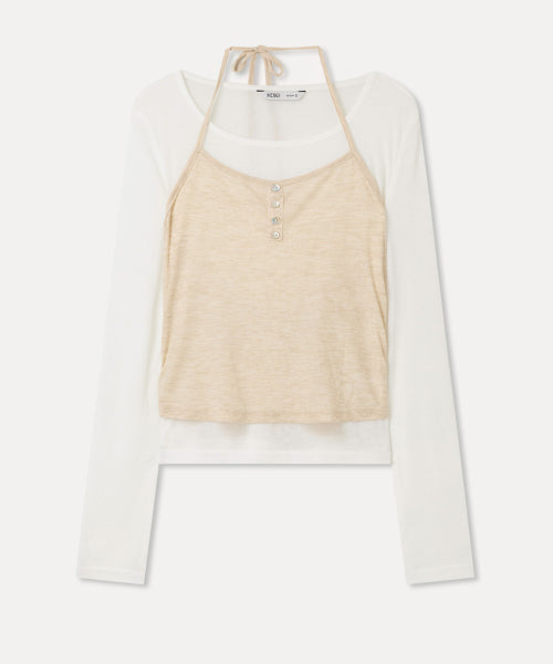 MIXXO MIXXO T-Shirt Layered Long Sleeve (C)