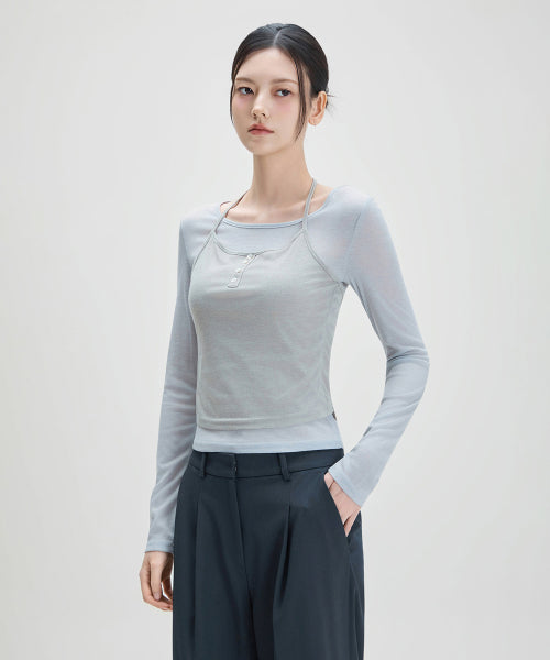 MIXXO MIXXO T-Shirt Layered Long Sleeve (C)