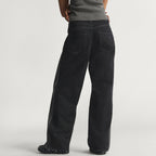 ADIDAS ADIDAS Firebird Track Pants Denim - Black