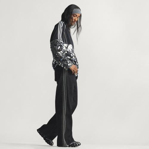 ADIDAS ADIDAS Firebird Track Pants Denim - Black