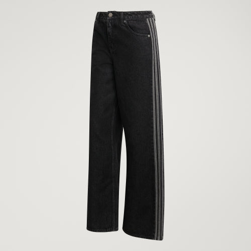 ADIDAS ADIDAS Firebird Track Pants Denim - Black