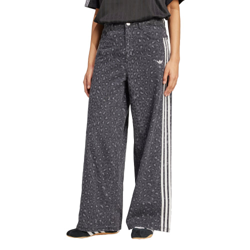 ADIDAS ADIDAS Denim Pants - Leopard:Charcoal