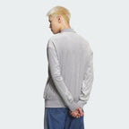 ADIDAS ADIDAS Firebird Velor Track Top - Gray