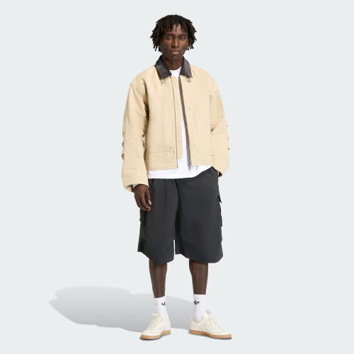 ADIDAS ADIDAS Premium Essential Bomber Jacket - Stone Khaki
